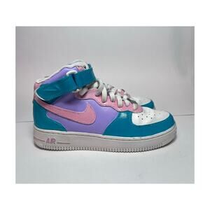 Nike Air Force Custom Painted Youth Size 5.5 Pastels DH2933-111